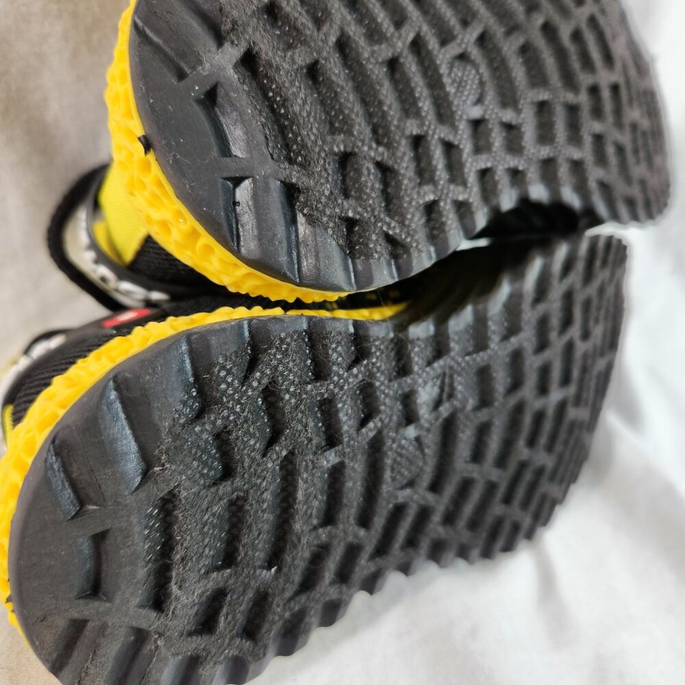 Southpole Kids Shoes Black Yellow Running Shoes Sneakers Size 9 Lace-Up EUC - Picture 9 of 12